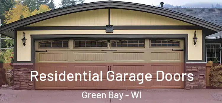  Residential Garage Doors Green Bay - WI